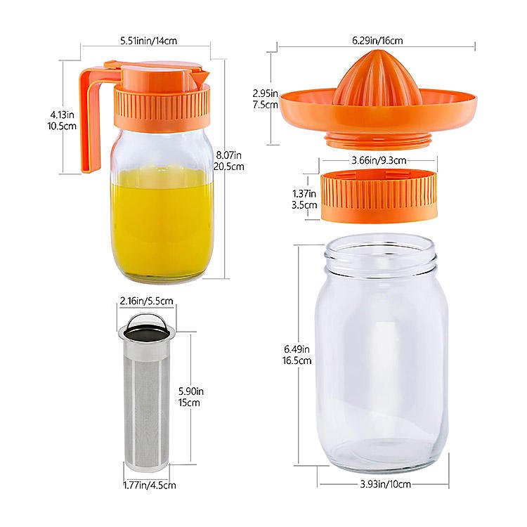 Manual Fruit Lemon Orange Juice Squeezer (2)