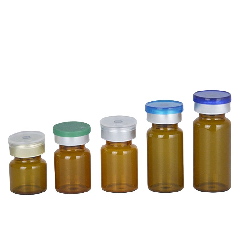 Tea Colored Bayonet Glass Essence Separate Bottle (6)