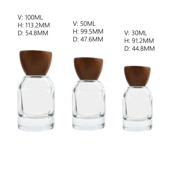 With Lids Cologne Perfume Bottles (4)