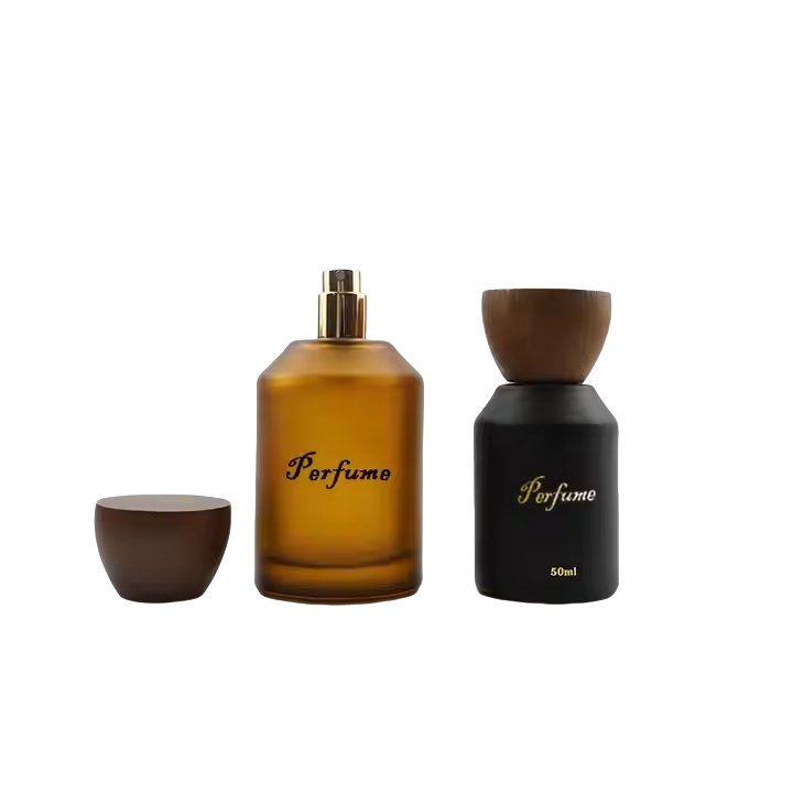 With Lids Cologne Perfume Bottles (6)